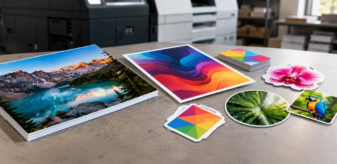 Impresión digital full color en papel para complemento promocional